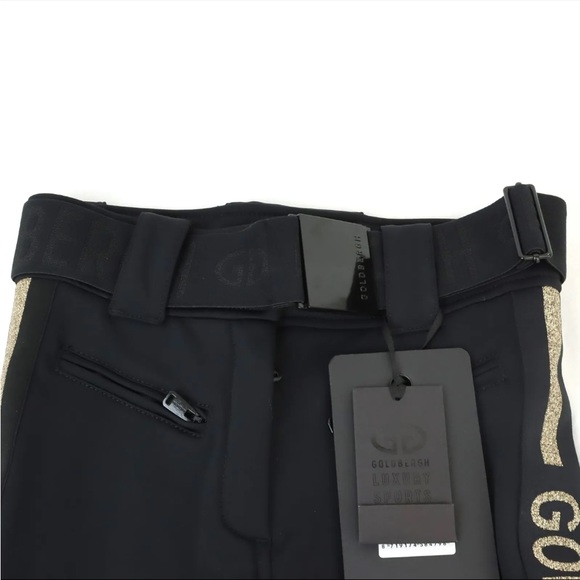 Goldbergh Cher Ski Polyamide & Elastane Pants in Black -Women's US Size 4 - Picture 6 of 13